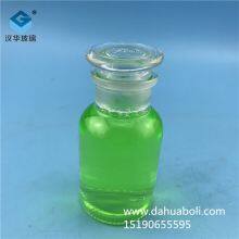 Manufacturers direct 125ml transparent wide mouth reagent  glass bottle