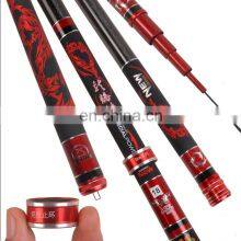 Free Top Of The Fishing Rod Carbon Fiber Telescopic Fishing Rods