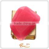 New Design Good Looking Fashion Jewelry Red Rings Large Resin Stone for Women's Rings thumbnail-1