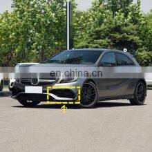 W176 A45 Front Bumper Fins Carbon Fiber Canards for Mercedes Benz A250 AMG 2013-2018 thumbnail-2