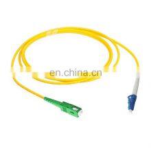 Compliant Wiht GR326 Standard Fiber Optic Patch Cord 1Meter SC/APC- LC/APC Simplex Single Mode G.657A2 2.0mm PVC Jacket Yellow thumbnail-5