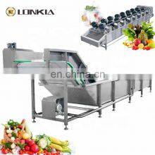 LONKIA Automatic Seafood Fish Bubble Washing Machine Shrimp Cleaning Machine
