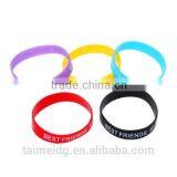 High Quality Gravure Silicone Bracelet thumbnail-1