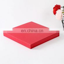 Custom red card paper folding gift box chocolate bonbon magnetic boxes