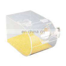 Candy Bin Wholesale Plastic Container for Grain Food Acrylic Millet Dispenser