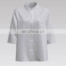 High Quality Wholesale Cotton Light Color Stripe Fabric thumbnail-3