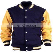 Custom Latest Design Cotton Fleece Varsity Jackets thumbnail-5