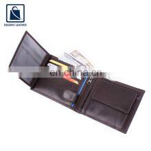 Anthracite Fittings Fashion Style Hot Selling Genuine Leather Women Wallet for Men thumbnail-2