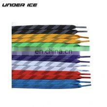 Black/white High Quality Waxed Hockey Skate Lace 1cm Width Waterproof and Durable for Ice Hockey Sticks Sports thumbnail-5
