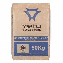 50kg Laminated PP Woven  Valve Cement Packaging Sacks