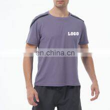 Plues Size New Style Ice Silk Quick Dry Breathable Men's Sports Gym Shirt Workout Training Fitness High Quality Short Sleeve Tee thumbnail-1