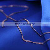 Wholesale Rare Coffee Gold Plated Flat Chain Jewelry Chain Decorative Chain Necklace thumbnail-5