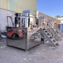 Heated Liquid Mixing Tank for Beverage Production Jacketed Heating Tank for Juice Blending thumbnail-3