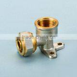 Nickel Plating Brass Female Elbow With Seat for Pex-al-pex Pipe thumbnail-1