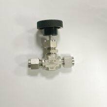 304 Stainless Steel Needle Valve With PTFE Seals for High-Pressure Systems thumbnail-1