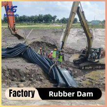 Rubber Weir Replacement System, Inflatable Dam for River Flow Regulation and Water Conservation thumbnail-2