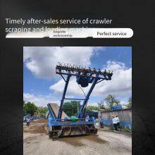 Crawler-type Scraper Conveyor for Sandy Soil and Coal Cinder, Quartz Sand Particle Stacker-reclaimer, Mobile Automatic Scraper thumbnail-5