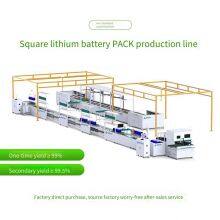 Fully Automatic Production Line for Square Shell Battery, Soft Pack Battery Module Pack, and Assembly Line Body for Household and Outdoor Energy Storage thumbnail-3