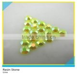 Resin Stone AB Lime Ss6 2mm Round Flatback 1000 Gross Package
