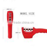 Chef's Choice Diamond Hone 3-Stage Manual Sharpener for Euro-American/Santoku/Serrated Knives Quality Choice thumbnail-2