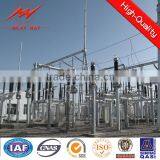 15m Gr50 Galvanized 11kv Substation Layout Sangel Steel thumbnail-1