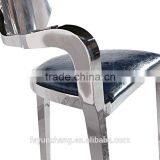 Modern Fashion Bar Outdoor Banquet Stainless Steel Bar Chair thumbnail-4