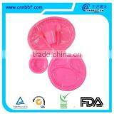 Solid Color Disposable Plastic Tableware For Wedding thumbnail-1