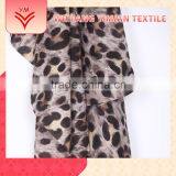 New Style Polyester Cotton Leopard Printed Denim Fabric thumbnail-4