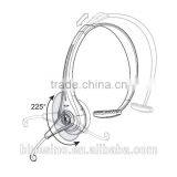 Bluetooth Wireless Earphone For Playstation 3 PS3 Black Headset With Microphone thumbnail-4