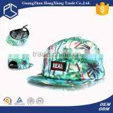 Guangzhou High Quality Sublimation Hawaii 5 Panel Hats