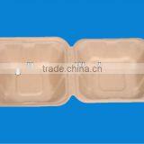 Eco-green 100% Biodegradable Microwavable Bagasse Hamburger Box thumbnail-2