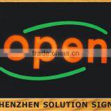 Factory Direct Sales / Fashionable Style/ Led Open Sign Board Design for Advertisingsign