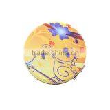 7cm Big Round Double Sided Foldable Metal Pocket Mirror With 16 Different Patterns On Cover thumbnail-2