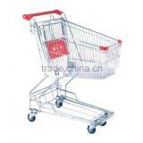 Asian Style Shopping Trolley/Shopping Cart in supermarket