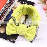 Korea Styleheadband Mircofiber Bowknot Lace Headband for Female Young Girl thumbnail-1