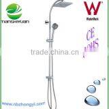 Bathroom Shower Set Waterfall Shower Head Set With Sliding Bar Corner Tub Shower Set thumbnail-1