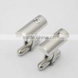 CZ Crystal Stone Stainless Steel Cufflinks For Men's Shirts thumbnail-4