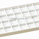 Customized accepted white display tray for rings, earrings, pendants