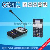 OBT-9808 pa intercom microphone, pa intercom ip microphone with RJ45 interface LAN/WAN