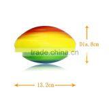 Rainbow Series PU Foam Rugby Ball for Lawn Sports thumbnail-5