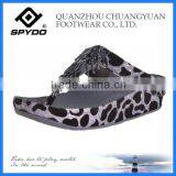 Light Weight High Heel Wedge Flip Flop Sandal