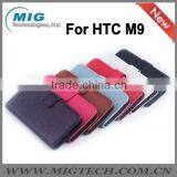 Cell Phone Case Lichee Wallet Leather Phone Accessories For HTC M9 Case