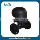 Quality assurance flange ending floating oil flow steam trap valve