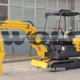 rubber track mini excavator/ 2.2 ton mini excavator / mini crawler excavator