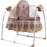 2016 newest dongguan colorful electric baby cradle