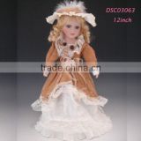 Promotions product high quality Porcelain victorian doll chinese porcelain dolls