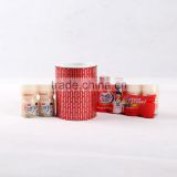 JC yogurt green plastic packaging cups cover heat seal film roll,flexible packaging film/bags