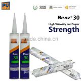 High Performance PU Adhesive for Auto Windcreen Windshield and Side Glass Sealingof Cars, Buses(RENZ30)