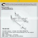 Clip Double A Pore Log Glass Shelf Bracket Glass Holder With Sucker