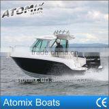 6 Meter Fiberglass Hard Top Boat With Outboard Engine (600 Hard Top Fisherman) thumbnail-2